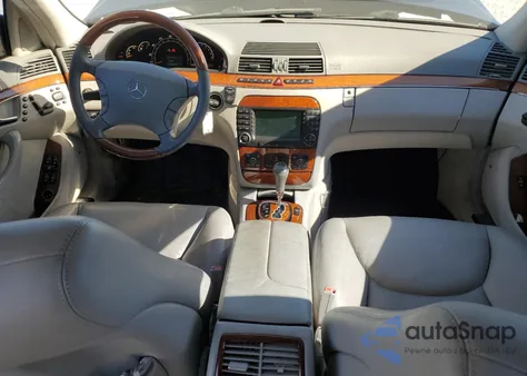 2004 Mercedes-Benz S 430 from USA, damaged, VIN WDBNG70J44A417056